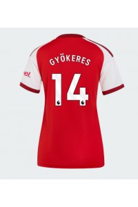 Arsenal Viktor Gyokeres #14 Jalkapallovaatteet Naisten Kotipaita 2026-27 Lyhythihainen